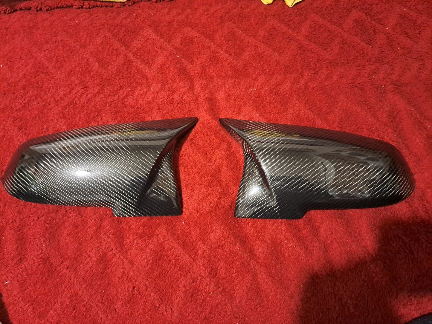 F-SERIES M-STYLE CARBON FIBER MIRROR COVER