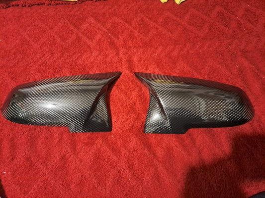 F-SERIES M-STYLE CARBON FIBER MIRROR COVER