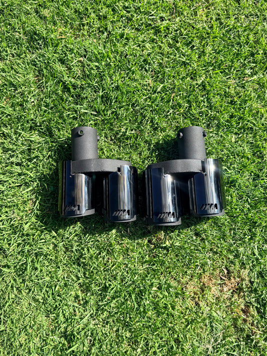 G-SERIES GLOSS BLACK QUAD TIPS