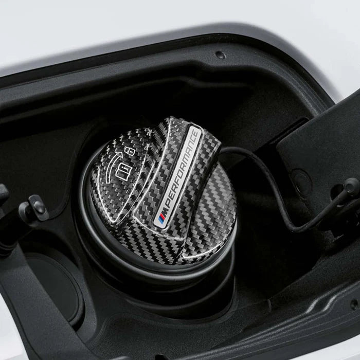 M PERFORMANCE CARBON FIBRE FUEL CAP COVER