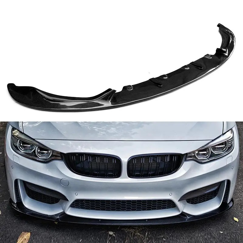 F80 M3 / F82 M4 3D STYLE CARBON FIBRE FRONT SPOILER