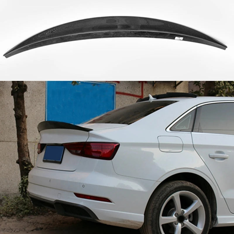 AUDI A3 / S3 - 8V/8V.2 CARBON FIBER SEDAN BOOT SPOILER