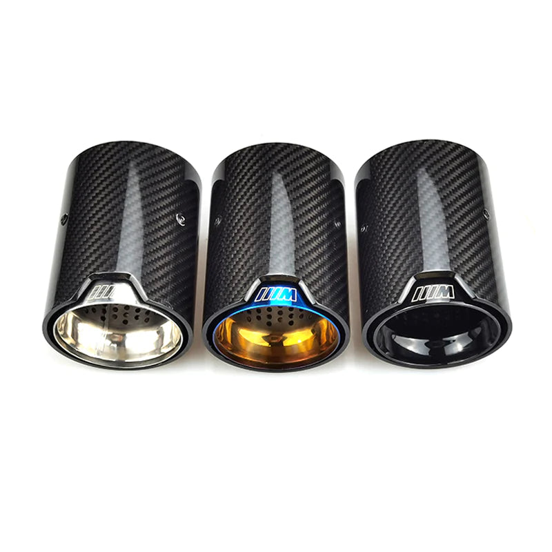 F-SERIES PERFORMANCE STYLE CARBON FIBRE EXHAUST TAIL PIPES