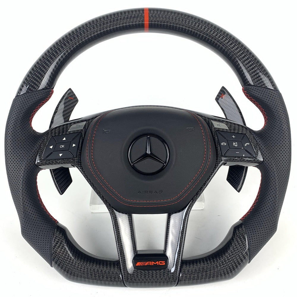 MERCEDES MERC CARBON LED STEERING WHEEL