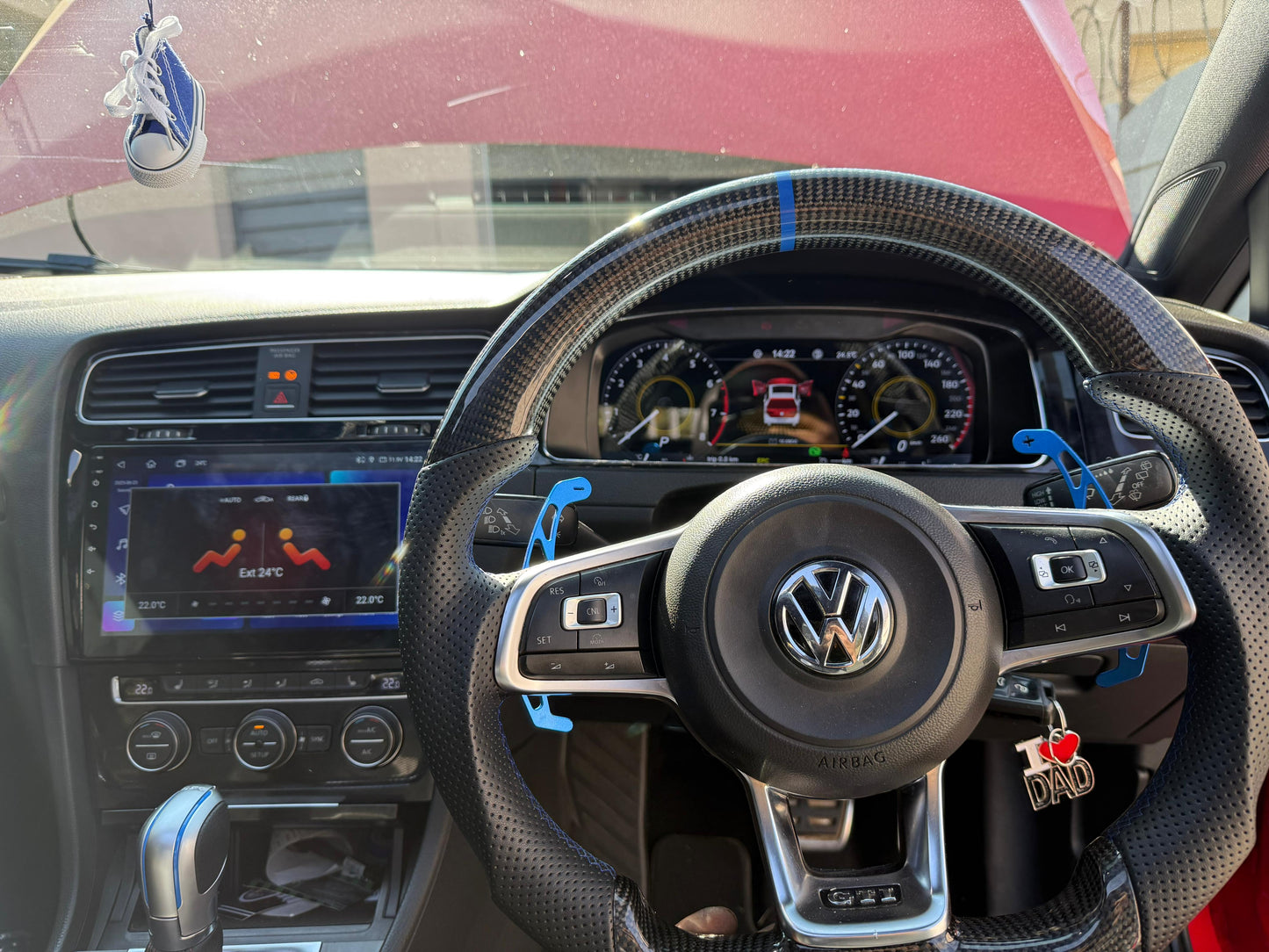 GOLF 7/7.5 CARBON STEERING