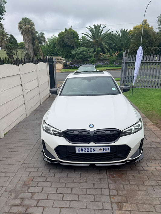 G20 3-SERIES LCI PERFORMANCE STYLE GLOSS BLACK FRONT LIP