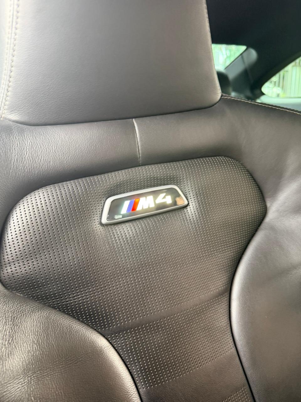 M4 SEAT BADGE/EMBLEM LED
