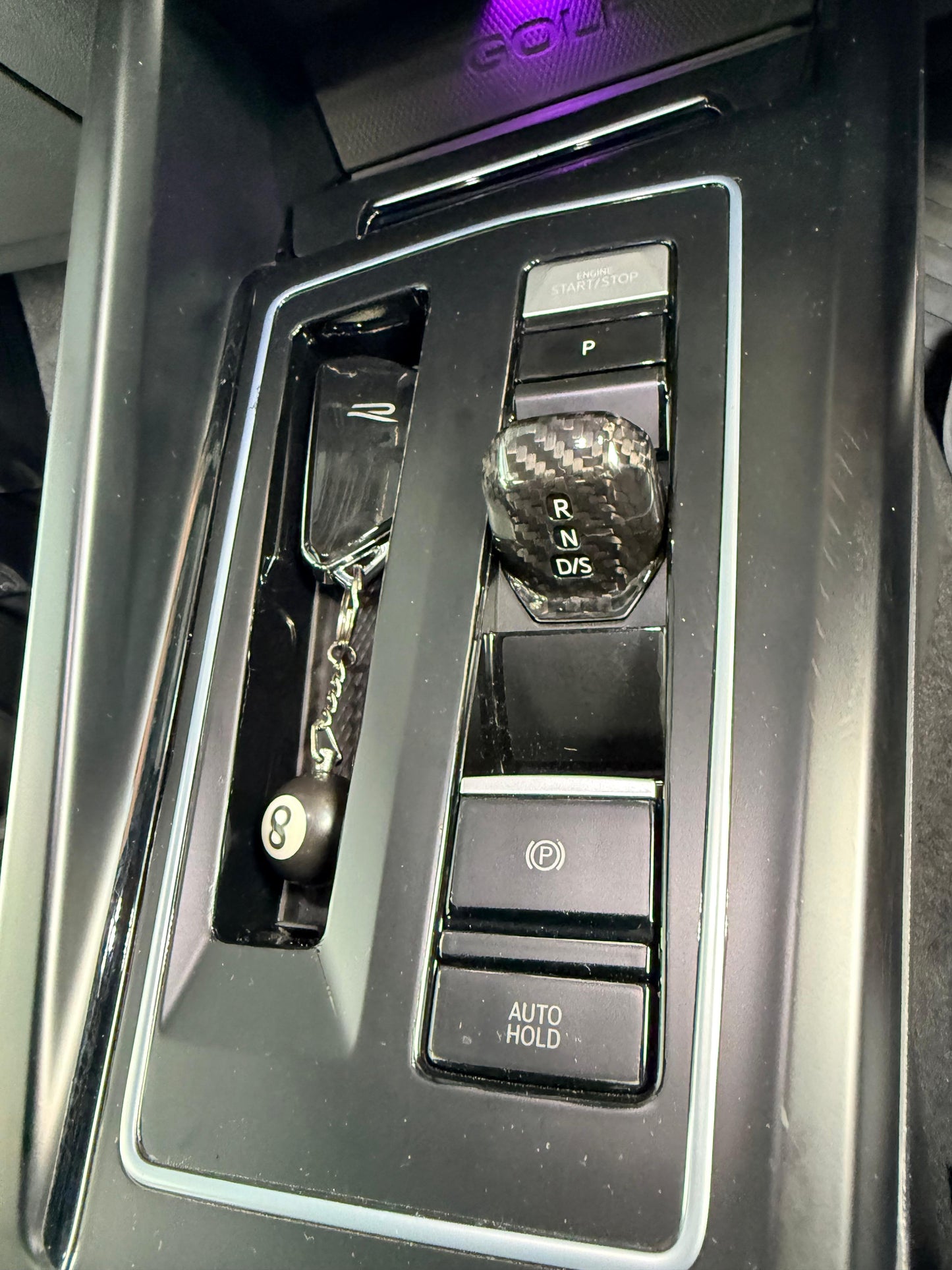 GOLF 8 MK8 CARBON GEAR LEVER /SHIFTER  HEAD