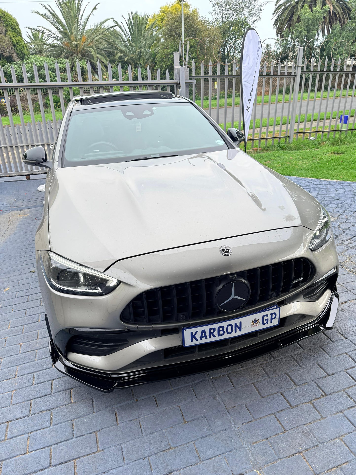 MERC W206 C-CLASS BRABUS STYLE FRONT LIP