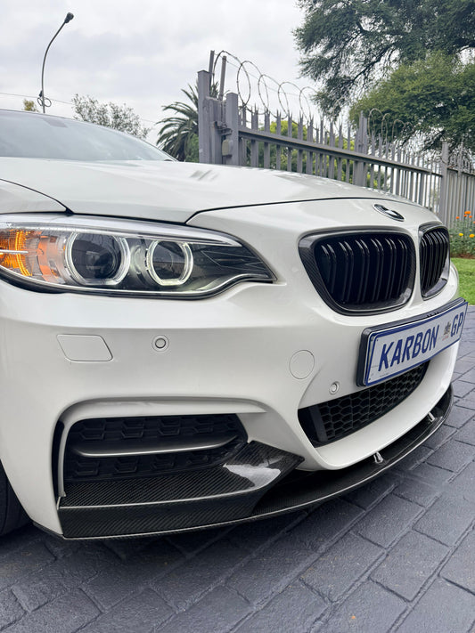 F22 / F23 PERFORMANCE STYLE CARBON FIBER FRONT LIP