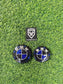 BM CARBON BADGE SET