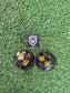 BM CARBON BADGE SET