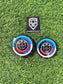 BM CARBON BADGE SET