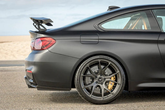 BMW GLOSS BLACK V STYLE WING SPOILER