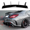 CLA  MERCEDES W117 REAR DIFFUSER ADD ON MX STYLE