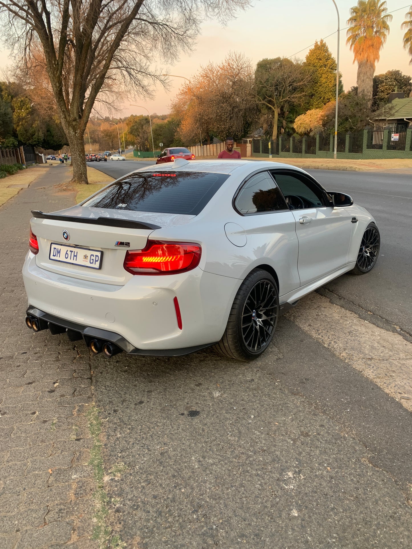 F87 M2 VORSTEINER STYLE CARBON FIBRE DIFFUSER