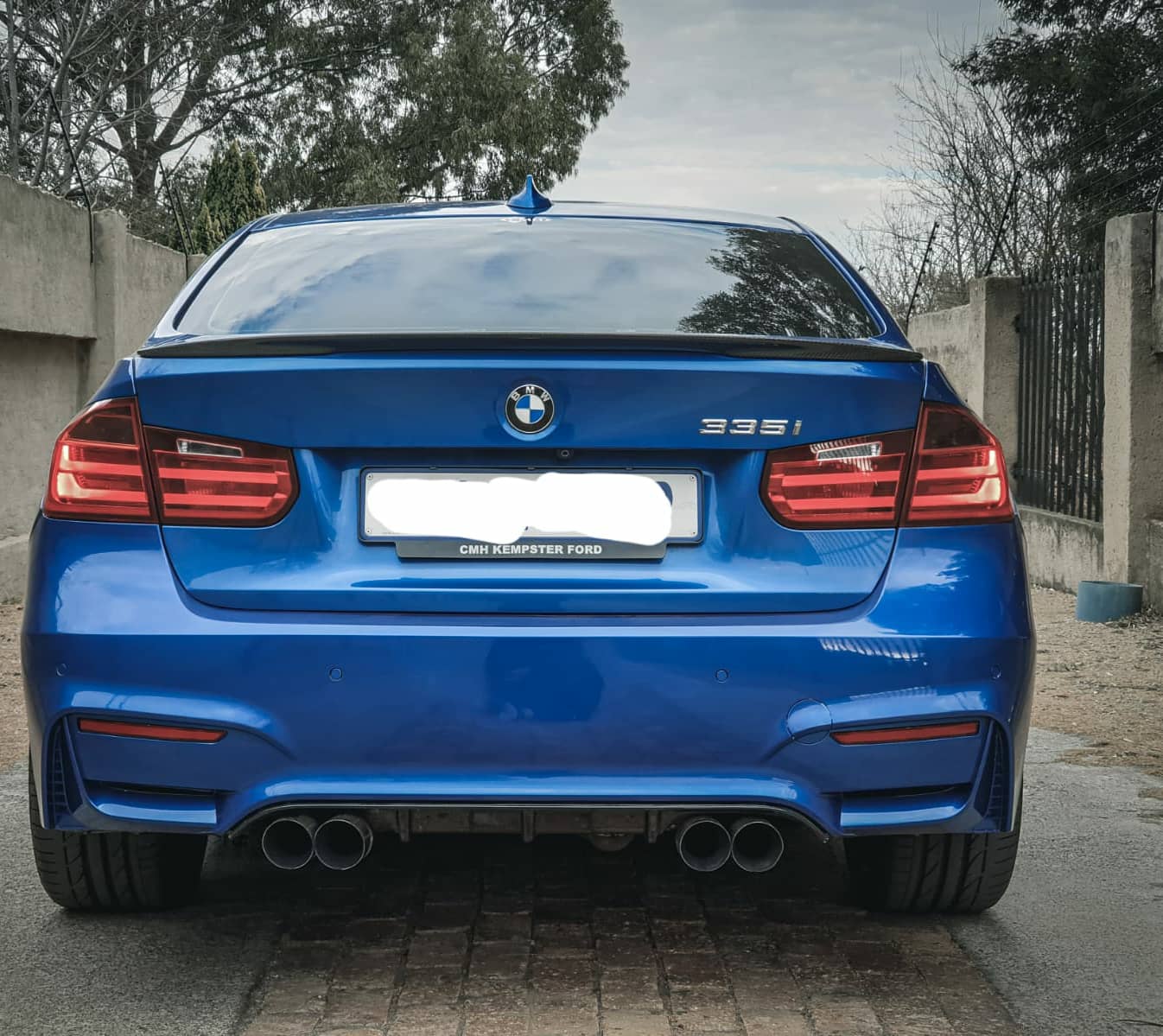 F30 3 SERIES M3 STYLE REAR BUMPER