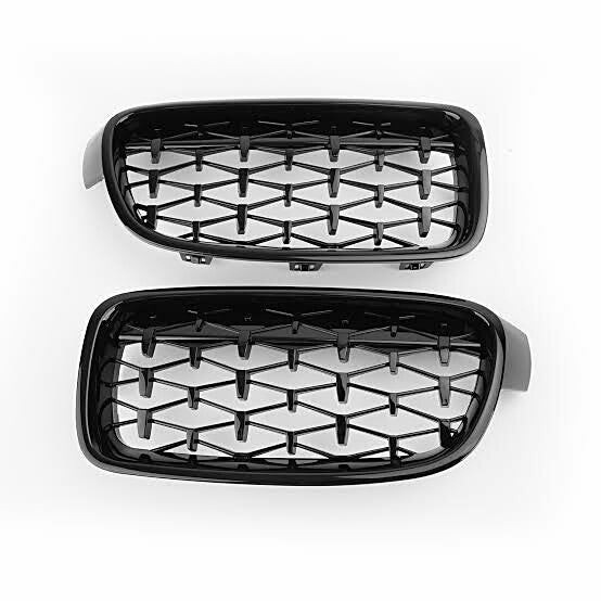 F82 M4 / F32 4-SERIES DIAMOND STYLE KIDNEY GRILLES