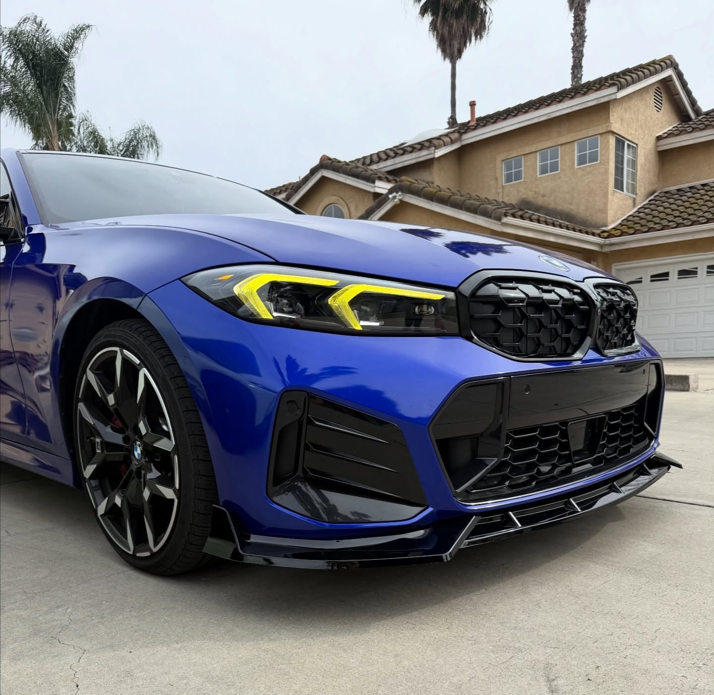 G20 LCI Gloss Black Front Lip