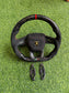 Lamborghini Forged Carbon Steering wheel with Red o Clock