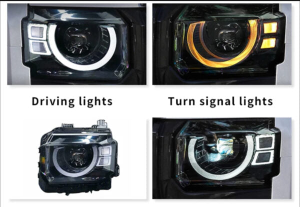 JETOUR T2 DEFENDER STYLE LED HEADLIGHTS
