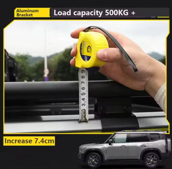 JETOUR T2 PLATFORM STYLE ALUMINUM ROOF RACK
