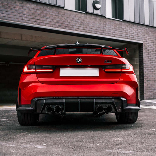 G80 M3 / G82 M4 PERFORMANCE STYLE REAR DIFFUSER CARBON FIBRE