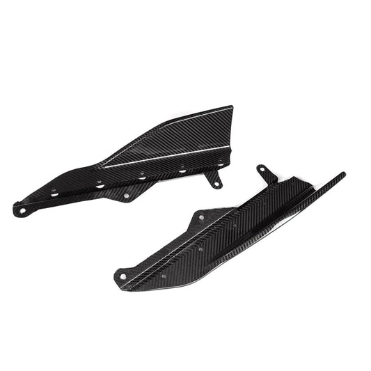 G42 DRY CARBON FIBRE M PERFORMANCE STYLE SIDE SKIRT EXTENSIONS