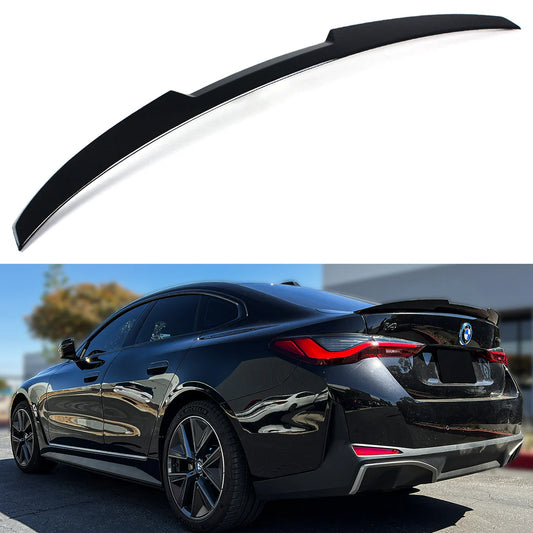 G26 4-SERIES M4 STYLE GLOSS BLACK BOOT SPOILER