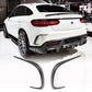 C292 GLE COUPE CARBON FIBER REAR BUMPER CANARDS