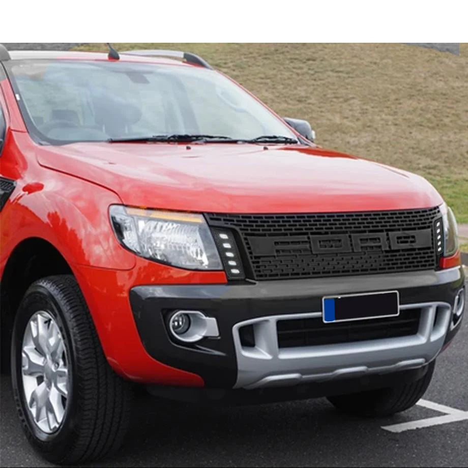 Ford Ranger Raptor Redr Grill FORD RANGER T6 RAPTOR STYLE LED GRILLE – Karbon Auto