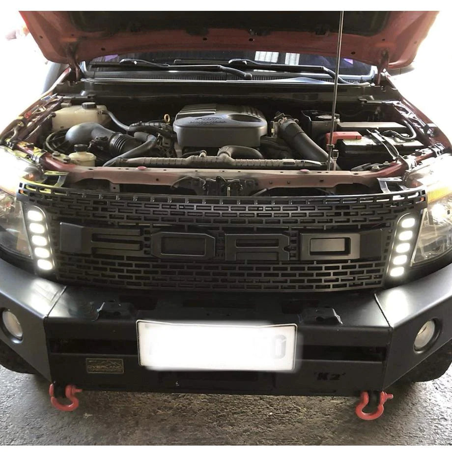 FORD RANGER T6 RAPTOR STYLE LED GRILLE