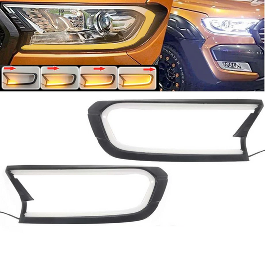 FORD RANGER T7 HEADLIGHT SURROUND WITH DRL INDICATOR FUNCTION