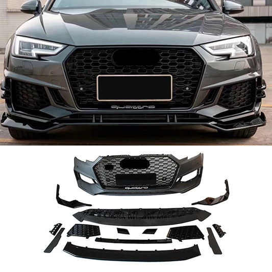 AUDI A4 B9 RS4 FRONT BUMPER