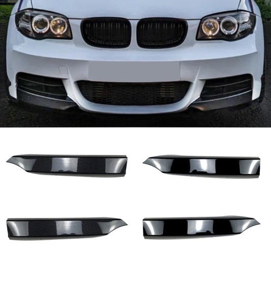 E82 M-TECH FRONT SPLITTERS