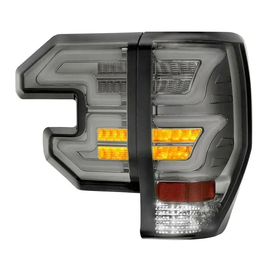 FORD RANGER T6/T7/T8 RAPTOR STYLE 4-PIECE LED SMOKED TAILLIGHTS