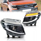FORD RANGER T6 DRL LED PROJECTOR UPGRADE HEADLIGHTS