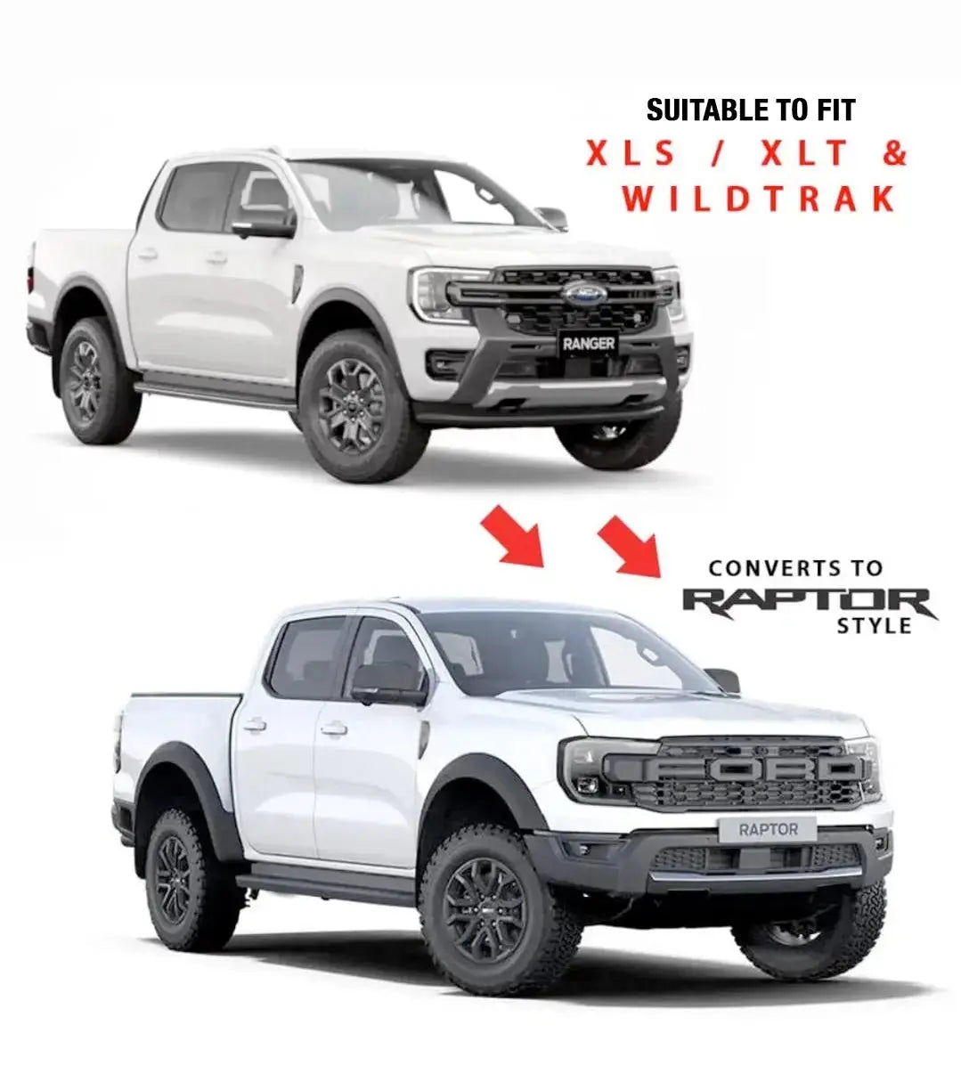 FORD RANGER TO NEXT GEN RAPTOR CONVERSION BODY KIT – Karbon Auto