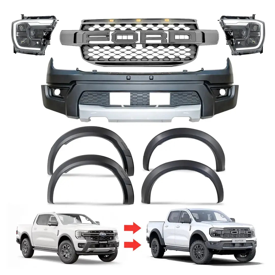 FORD RANGER TO NEXT GEN RAPTOR CONVERSION BODY KIT – Karbon Auto