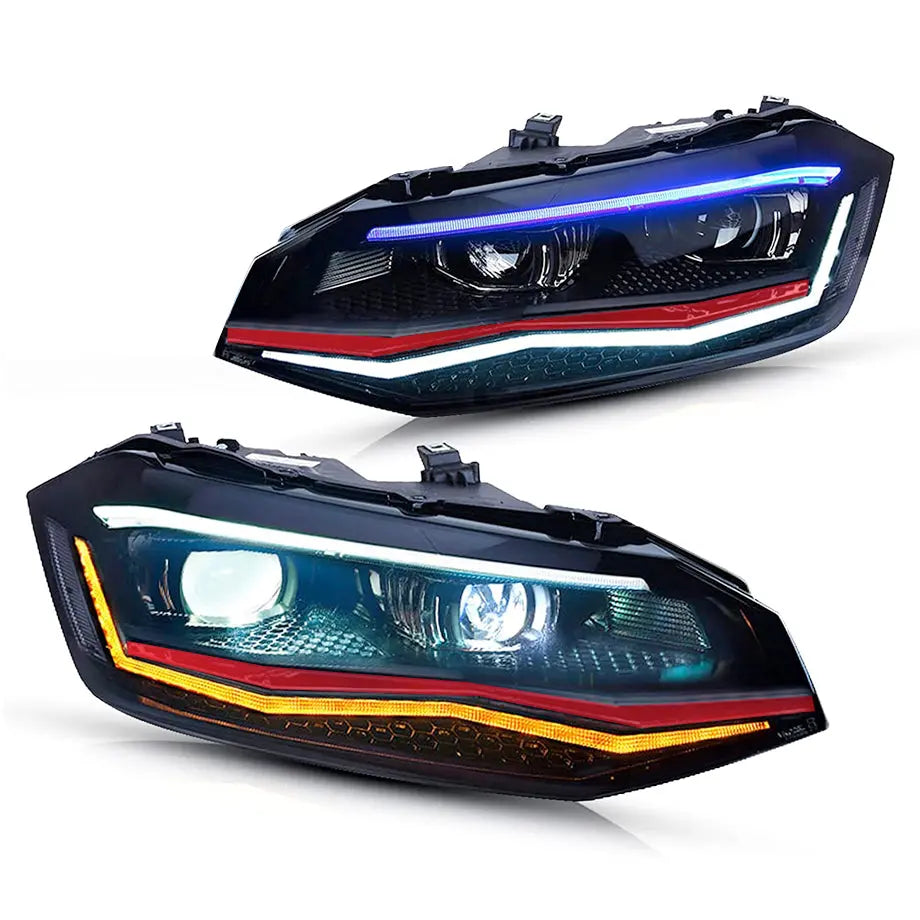 POLO 8 AW GTI STYLE HEADLIGHTS