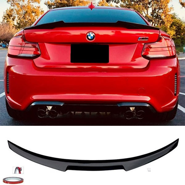 F87 / F22 / F23 M4 STYLE GLOSS BLACK  BOOT SPOILER