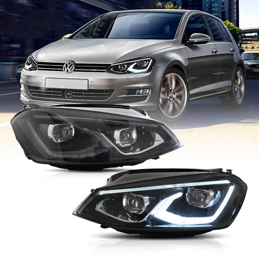 VW GOLF 7 PROJECTOR LED HEADLIGHT