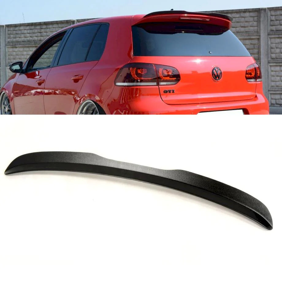 GOLF 6 GTI / R MAXTON STYLE GLOSS BLACK ROOF SPOILER EXTENSION – Karbon ...