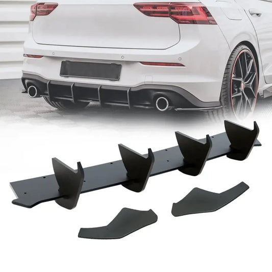 GOLF 8 GTI MAXTON STYLE REAR DIFFUSER