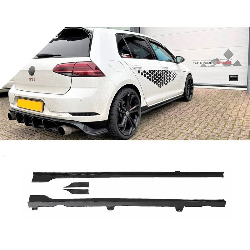 GOLF 7 / 7.5 TCR STYLE SIDE SKIRTS