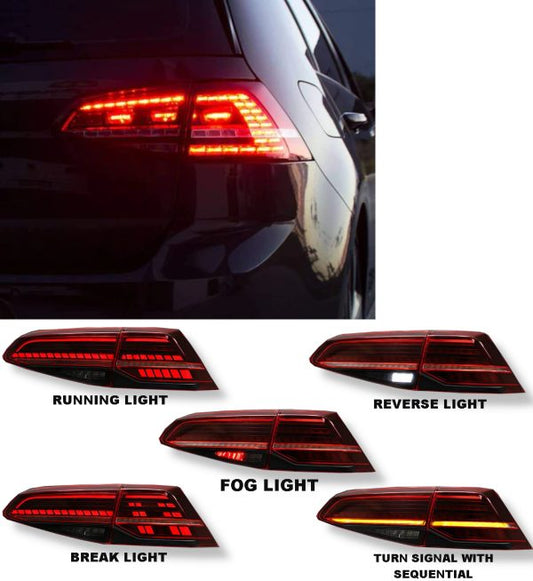 GOLF 7.5 STYLE DYNAMIC LED TAIL LIGHTS