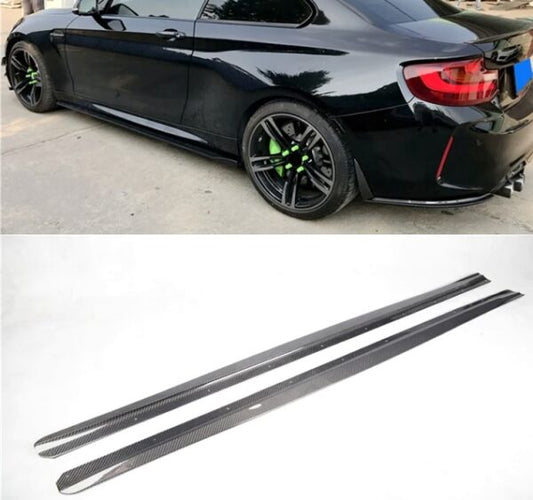 F87 / F22 / F23 M PERFORMANCE STYLE CARBON FIBER SIDE SKIRTS