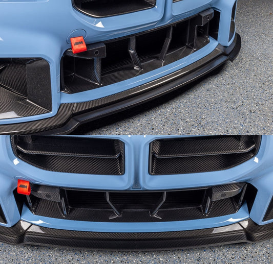 G87 M2 (2-SERIES) MP STYLE CARBON FIBRE CENTRE LOWER GRILLE