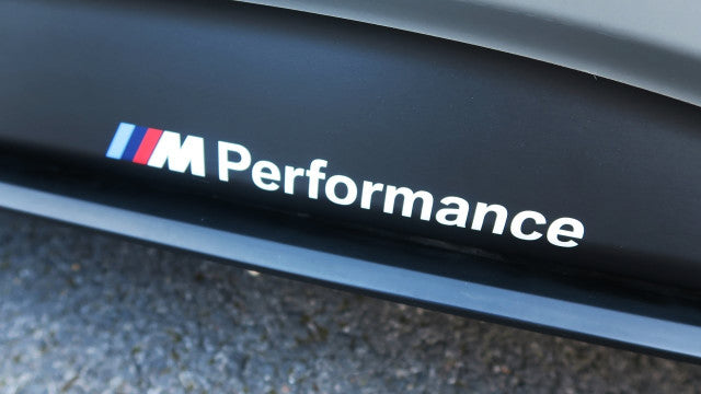 F30 3-SERIES M PERFORMANCE STYLE SIDE SKIRT DECALS