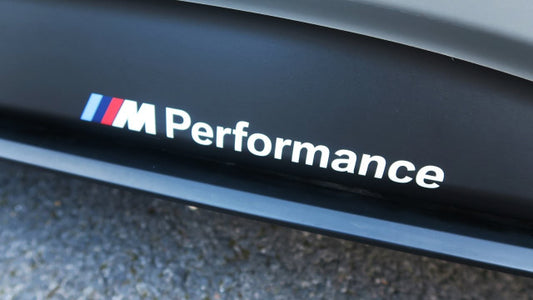 F30 3-SERIES M PERFORMANCE STYLE SIDE SKIRT DECALS